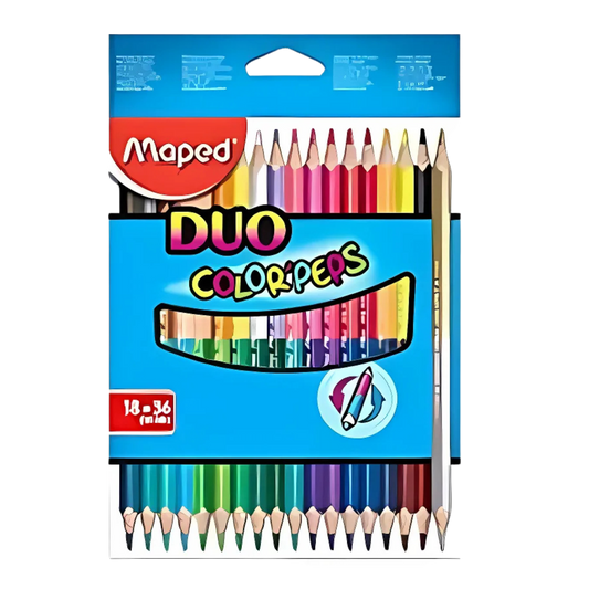 Maped 36 Trangular Shaped Color Pencils (Set of 1, Multicolor)