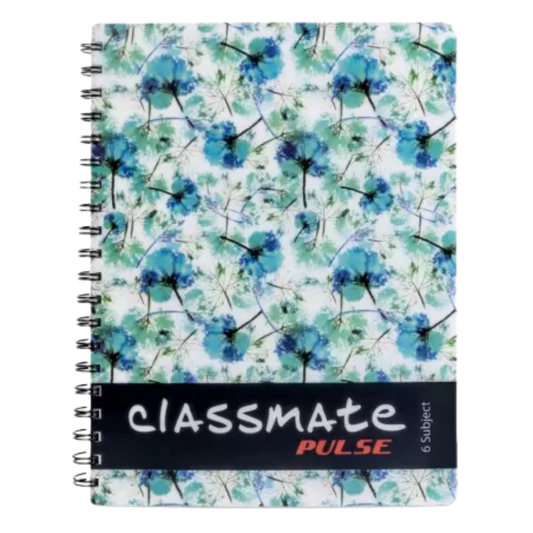 Classmate Pulse Regular Notebook Single Line 300 Pages (Multicolor)