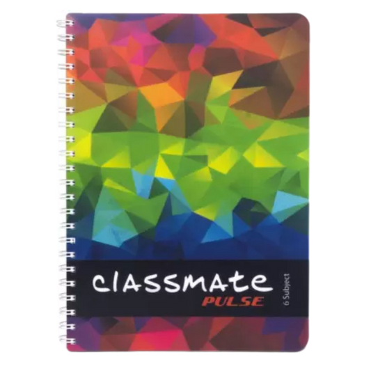 Classmate Pulse A4 Notebook Single Line 300 Pages (Multicolor)