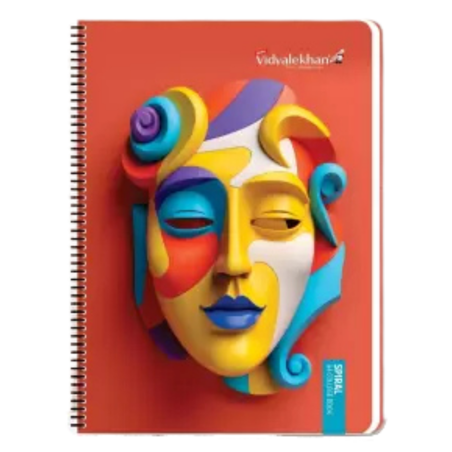 Gopi Vidyalekhan Spiral Bound A4 Notebook Unruled 300 Pages (Multicolor)