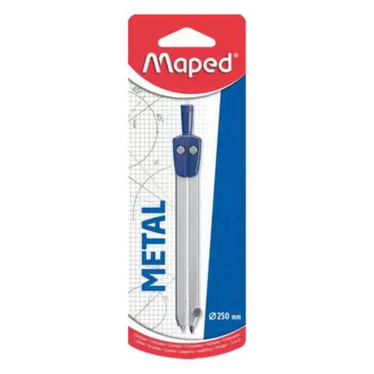Maped Metal Geometry Box (Blue)